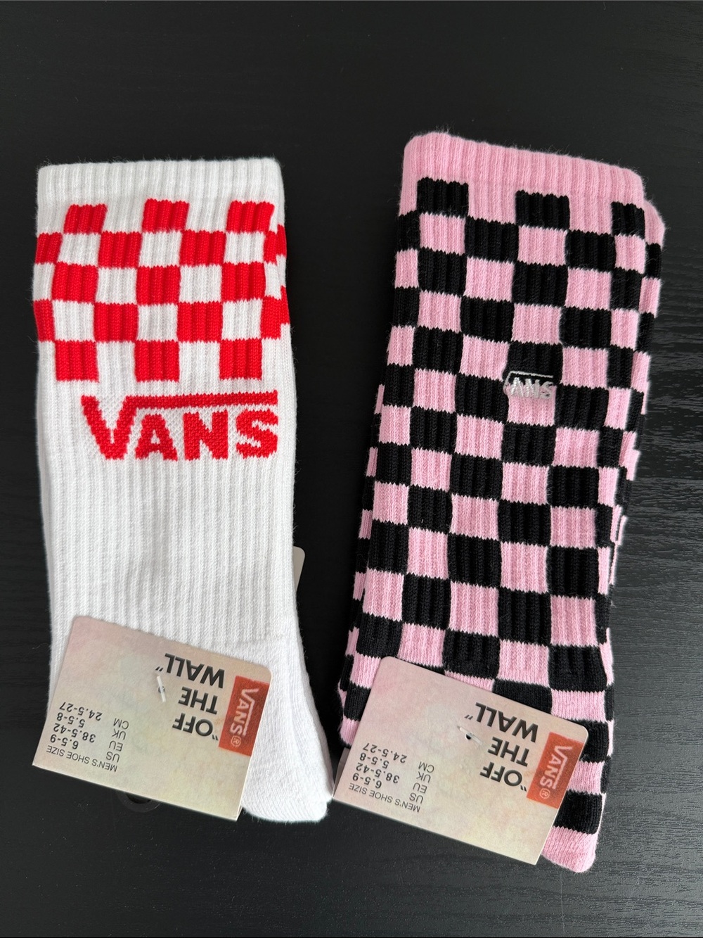 Vans Checkerboard Crew Socks